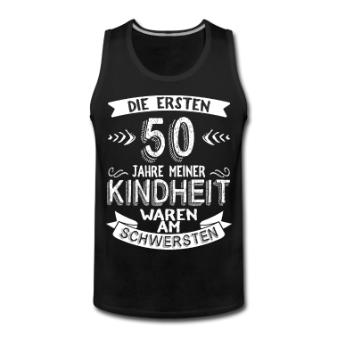 Geburtstag Geschenk Mann Tank Top - 50 Geburtstag Mann