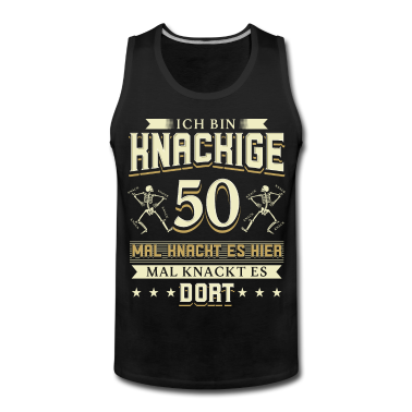 Geburtstag Geschenk Mann Tank Top - 50 Geburtstag Mann