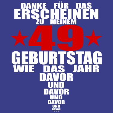 Motiv Geburtstag Mann 49