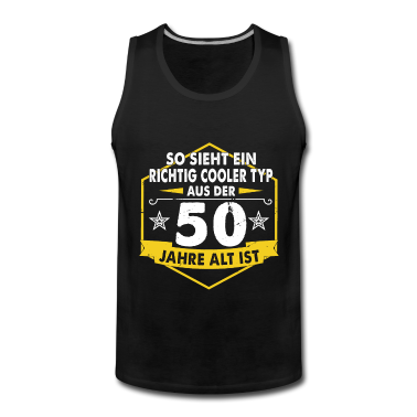 Geburtstag Geschenk Mann Tank Top - 50.Geburtstag Mann Männer 50 Jahre Geschenk