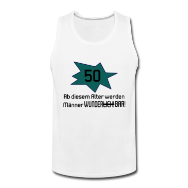 Geburtstag Geschenk Mann Tank Top - 50. Geburtstag Mann