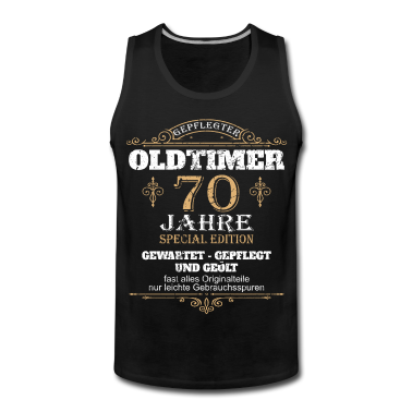 Geburtstag Geschenk Mann Tank Top - 70. Geburtstag Mann Männer Geschenk 70 Jahre