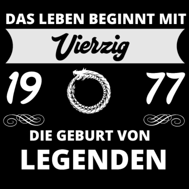 Motiv 40. Geburtstag T-Shirt Geburtstag Männer lustig