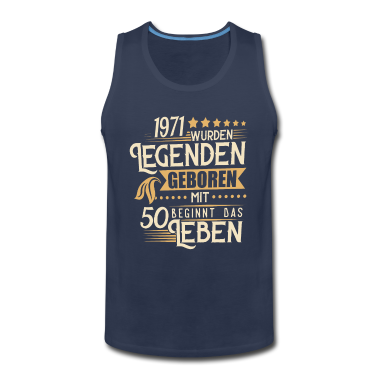Geburtstag Geschenk Mann Tank Top - Jahrgang 1971 Geburtstag Männer Frauen