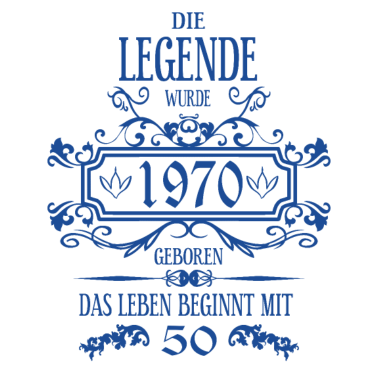 Motiv 50 Geburtstag Männer und Frauen Vintage