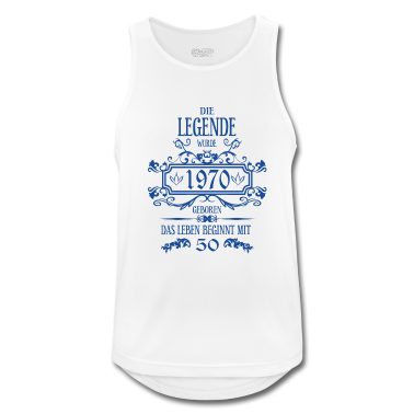 Geburtstag Geschenk Mann Tank Top - 50 Geburtstag Männer und Frauen Vintage