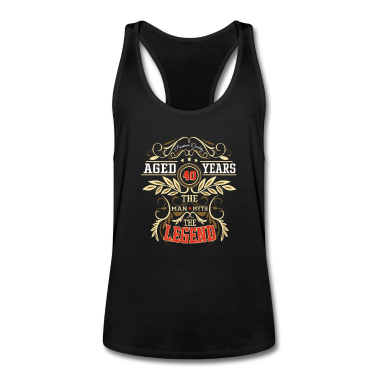Geburtstag Geschenk Mann Tank Top - 40 Geburtstag Mann Mythos Legende