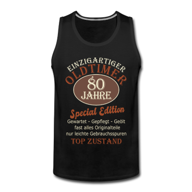 Geburtstag Geschenk Mann Tank Top - 80 Geburtstag Mann Herren Geschenk 80 Jahre Männer