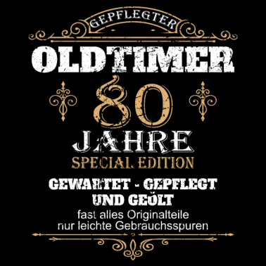 Motiv 80 Geburtstag Mann Herren Geschenk 80 Jahre Männer