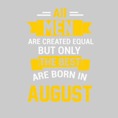 Motiv August, Geburtstag, Männer