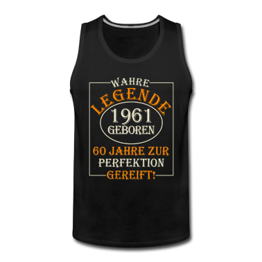 Geburtstag Geschenk Mann Tank Top - 60 Geburtstag Mann 60 Jahre 60er Geschenk Männer
