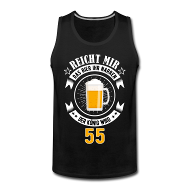 Geburtstag Geschenk Mann Tank Top - 55 Geburtstag Mann Geschenk lustig Männer 55 Jahre