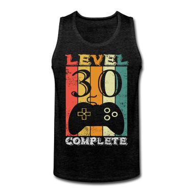 Geburtstag Geschenk Mann Tank Top - 30. Geburtstag Mann 30 Jahre Level 30 Männer 1991
