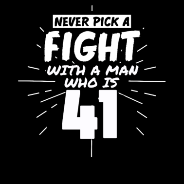 Motiv 41.Geburtstag Männer 41 Jahre alt Mann