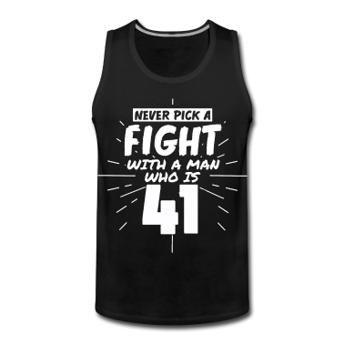 Geburtstag Geschenk Mann Tank Top - 41.Geburtstag Männer 41 Jahre alt Mann
