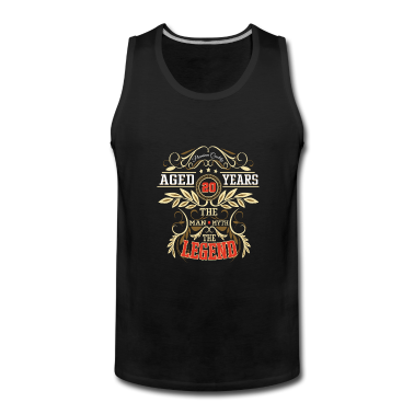 Geburtstag Geschenk Mann Tank Top - 18. Geburtstag Mann Mythos Legende