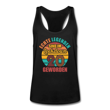 Geburtstag Geschenk Mann Tank Top - 20.Geburtstag Mann Retro Geschenk