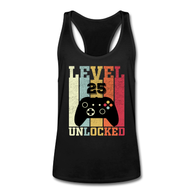 Geburtstag Geschenk Mann Tank Top - Herren 25. Geburtstag Mann 25 Jahre Level 25 Männe