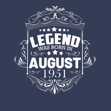 Motiv August 1951 70. Geburtstag Männer Frauen