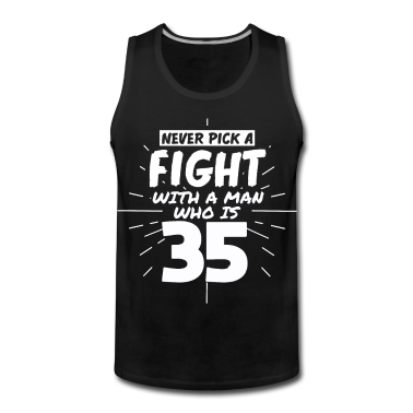 Geburtstag Geschenk Mann Tank Top - 35.Geburtstag Männer 35 Jahre alt Mann