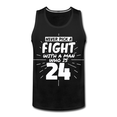 Geburtstag Geschenk Mann Tank Top - 24.Geburtstag Männer 24 Jahre alt Mann