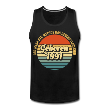 Geburtstag Geschenk Mann Tank Top - 30 Geburtstag | Männer Retro Geburtstag Geschenk