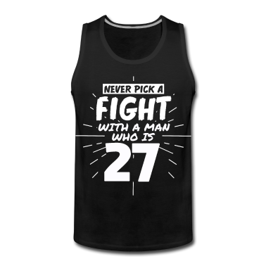 Geburtstag Geschenk Mann Tank Top - 27.Geburtstag Männer 27 Jahre alt Mann