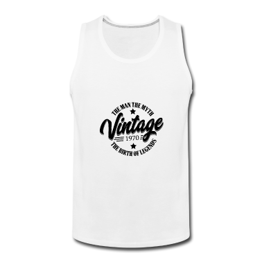 Geburtstag Geschenk Mann Tank Top - 50 Geburtstag Männer Jahrgang 1970 Vintage