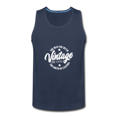 Geburtstag Geschenk Mann Tank Top - 50 Geburtstag Männer Jahrgang 1970 Vintage