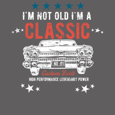 Motiv Geburtstag Männer - Ich bin nicht alt Ich bin ein Klassiker