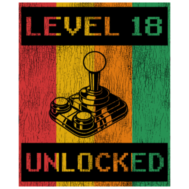 Motiv 18. Geburtstag Mann Level 18 Jahre Männer 2003