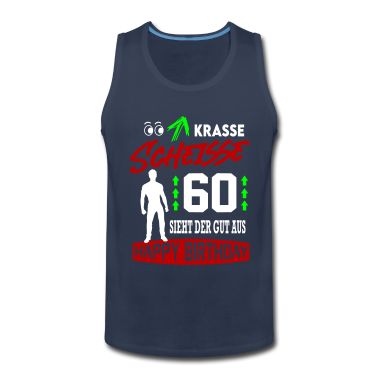 Geburtstag Geschenk Mann Tank Top - Sprüche Geburtstag Mann Gut aussehen 60
