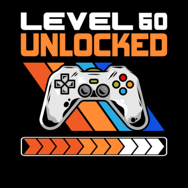 Motiv 60. Geburtstag Männer Geburtstag Gamer Gaming