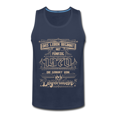 Geburtstag Geschenk Mann Tank Top - 50ter Geburtstag Mann 1970 geborene