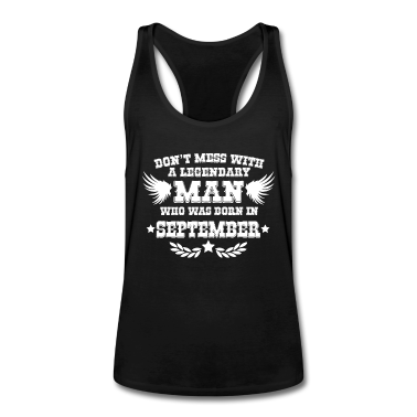 Geburtstag Geschenk Mann Tank Top - Man born in September Geburtstag Geschenk Mann