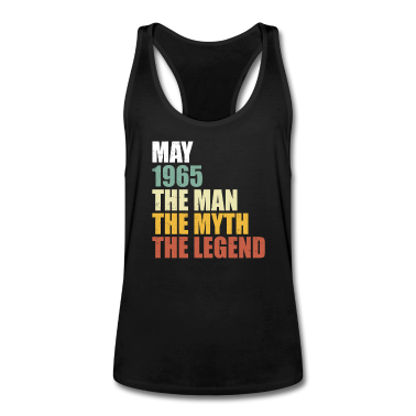 Geburtstag Geschenk Mann Tank Top - Geburtstag Mai 1965 - 55. Geburtstag Mann Vintage