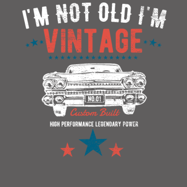 Motiv Geburtstag Männer - Ich bin nicht alt Ich bin Vintage