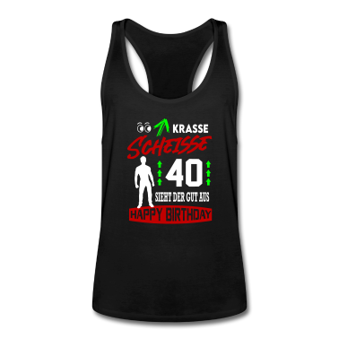 Geburtstag Geschenk Mann Tank Top - Sprüche Geburtstag Mann Gut aussehen 40