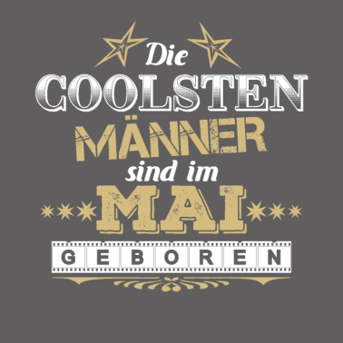 Motiv Geburtstag Männer im Mai coole Geschenkidee