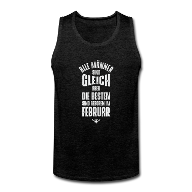 Geburtstag Geschenk Mann Tank Top - Männer Geburtstag Februar