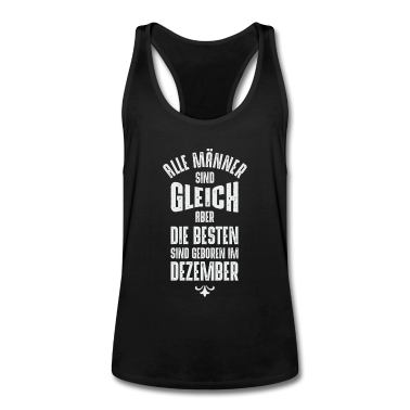 Geburtstag Geschenk Mann Tank Top - MÄNNER GEBURTSTAG DEZEMBER