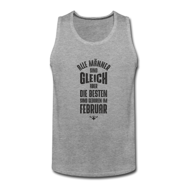 Geburtstag Geschenk Mann Tank Top - Männer Geburtstag Februar