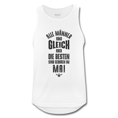 Geburtstag Geschenk Mann Tank Top - Männer Geburtstag Mai