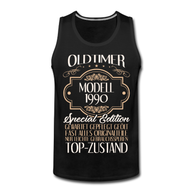 Geburtstag Geschenk Mann Tank Top - Mann 30. Geburtstag Männer Oldtimer Modell 1990