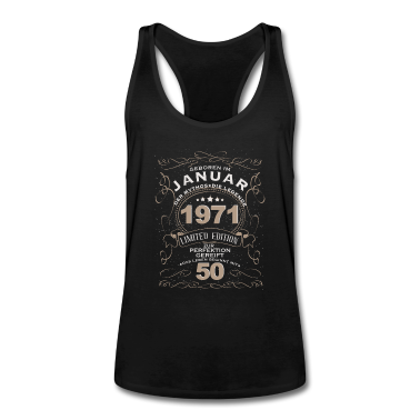 Geburtstag Geschenk Mann Tank Top - 50 Geburtstag mann mythos legende januar 1971