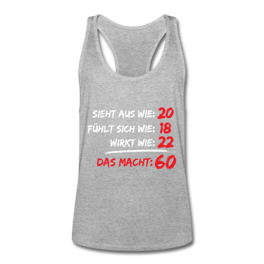 Geburtstag Geschenk Mann Tank Top - 60. Geburtstag Männer Frauen Geschenk