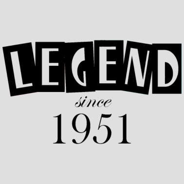 Motiv Legende seit 1951 70. Geburtstag Männer Herren