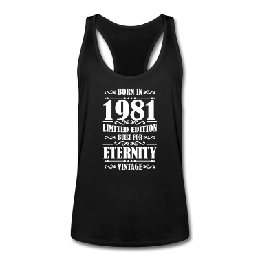 Geburtstag Geschenk Mann Tank Top - 40.Geburtstag Mann Retro 1981 Geschenk