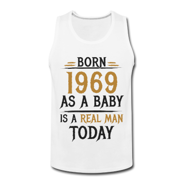 Geburtstag Geschenk Mann Tank Top - 1969 Geborener Mann Männer Geburtstag