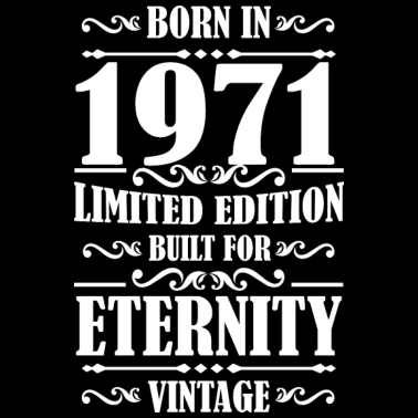 Motiv 50.Geburtstag Mann Retro 1971 Geschenk